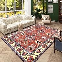 ペルシャ赤い絨毯、カーペット　大きい Amazon｜ペルシャ風 ラグ カーペット 120*160cm モケット織 1.5